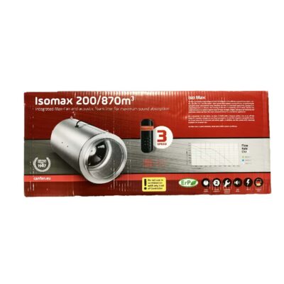 CAN Fan ISO MAX 200 / 870m3/h