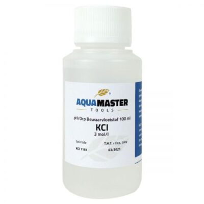 Tekočina za shranjevanje pH elektrod- KCL 100mL, Aqua Master